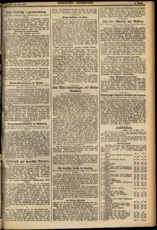 Zweite Ausgabe vom Dienstag, den 31. Mai 1927.