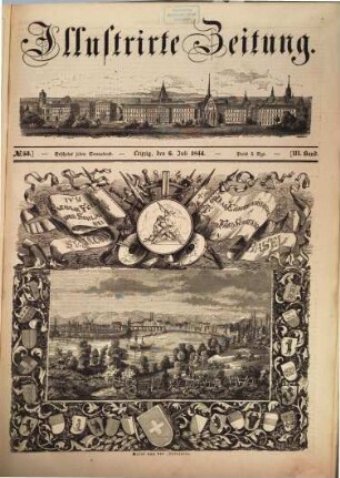 Illustrirte Zeitung : Leipzig, Berlin, Wien, Budapest, New York. 3 = Juli/Dezember 1844