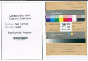 Entnazifizierung Friedrich Boeckenhoff , geb. 05.03.1894 (Beamter)