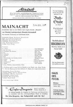 Mainacht