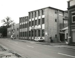 Wurzen, Dresdener Straße 40. Fabrikgebäude (um 1900)