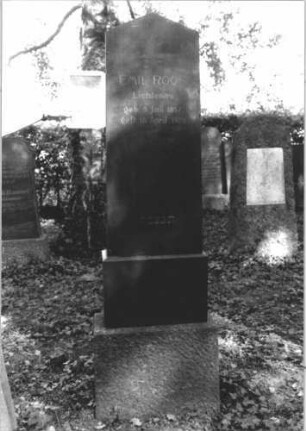 Grabstein 522 (Index: 100111572) Material: Granit Zustand: gut Maße HxBxT: 196x60x29 cm Beschreibung: Stele, getreppter Sockel, giebelartiger Abschluß: Grabstein 522