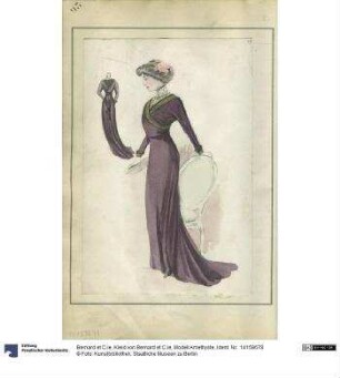 Kleid von Bernard et C.ie, Modell Amethyste