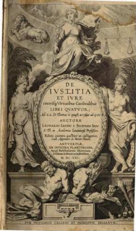 De iustitia et iure ... : libri IV.