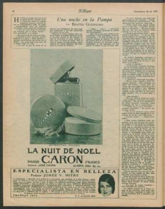 Una noche en la Pampa