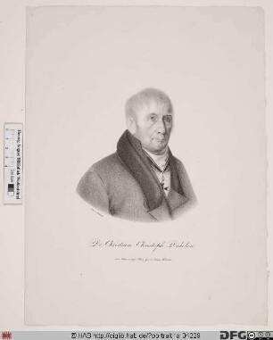 Bildnis Christoph Christian von Dabelow (1811 Frhr.)