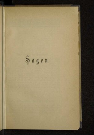 Sagen.