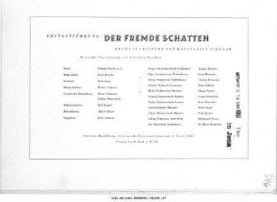 Der fremde Schatten