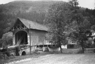Dachbrücke : Die Dachbrücke bei Beuron