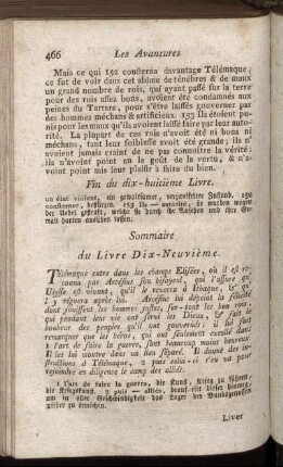 Sommaire du Livre Dix-Neuvième. - Livre Vingtième.