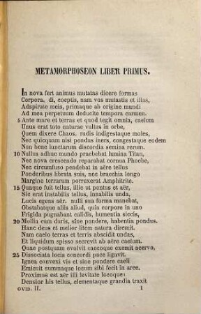 P. Ovidius Naso, 2. Metamorphoses