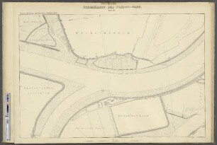 Stromkarte der Norder-Elbe. Blatt III. : Der Busch. Wilhelmsburg. Spadenlander Ausschlag. Billwärder Insel