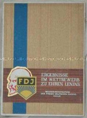 Kassette mit Wettbewerbsergebnissen zum Lenin-Aufgebot