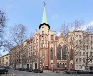 Christus-Kirche & Diakonissenanstalt Bethesda zu Elberfeld; Berlin, Friedrichshain-Kreuzberg