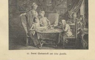 83. Daniel Chodowiecki und seine Familie im Jahre 1771