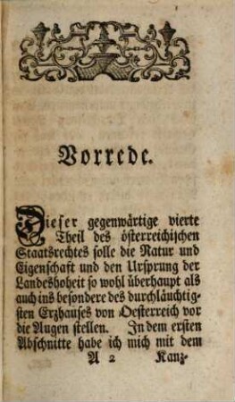 Abhandlung aus dem österreichischen Staatsrechte. 4. 1765