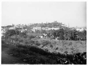 Bombay (Indien). Stadtteilansicht vom Malabar Hill
