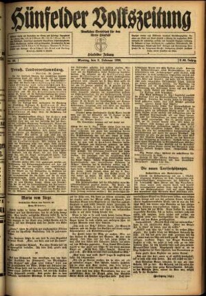Ausgabe vom Montag, den 02. Februar 1920.