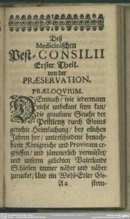 [Medicinisches Consilium]