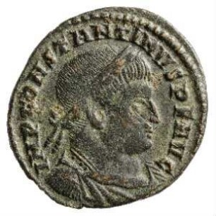 Münze, Follis, Aes 3, 306 - 337 n. Chr.