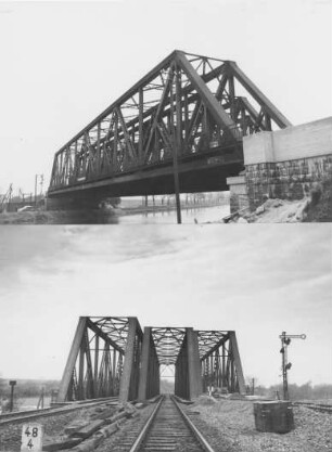 Alte Wilbringer Eisenbahnbrücke/Datteln-Hamm-Kanal