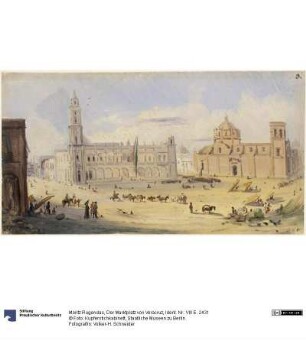 Der Marktplatz von Veracruz