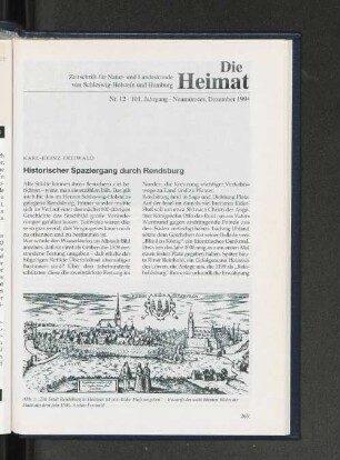 Nr. 12 101. Jahrgang Neumünster, Dezember 1994