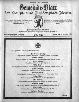 1915,44: Nr. 44, 31. Oktober 1915