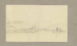 Bingen mit der Nahemündung