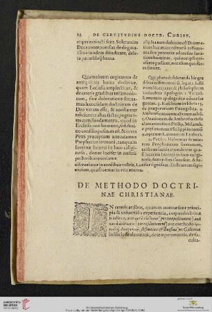 De methodo doctrinae Christianae