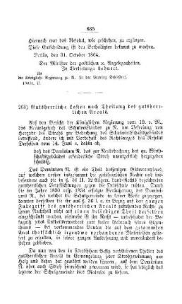 Gutsherrliche Lasten nach Theilung des gutsherrlichen Areals : [IV. Elementarschulwesen]