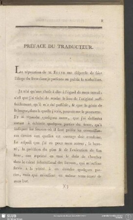 Préface Du Traducteur