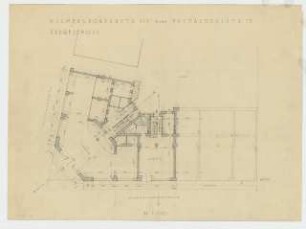 Wohn- und Geschäftshaus Wilmersdorfer Straße 116-117, Berlin-Charlottenburg: Grundriss Erdgeschoss 1:100