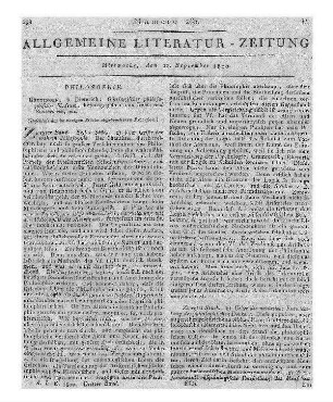 Rüdiger, J. C. C.: Lehrbegriff des Vernunftrechts und der Gesetzgebung. Halle: Renger 1798