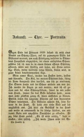 Skizzen aus dem Alltagsleben, [1]. Die Familie H.