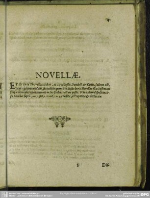 Novellae