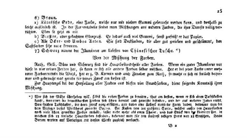 Von der Mischung der Farben