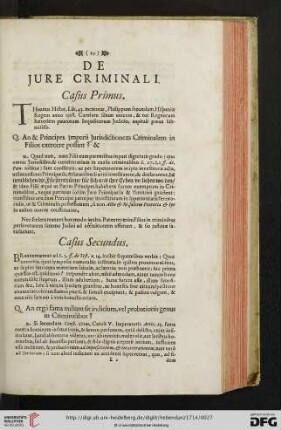 De Jure Criminali