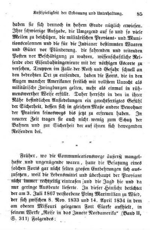 Nutzen und Wichtigkeit der Forts.