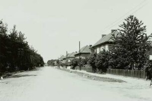 Güstrow. Neukruger Straße. Blick von Osten