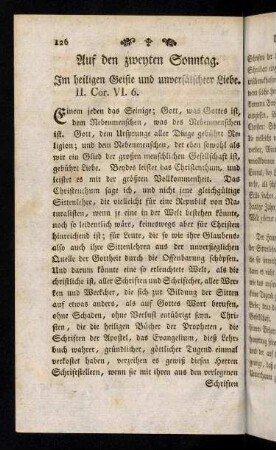 126-149, II. Predigt