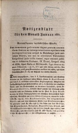 Zeitschrift für österreichische Rechtsgelehrsamkeit und politische Gesetzkunde. 1831,3, 1831,3