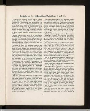 Entstehung der Schneeschuh-Bataillone I und II