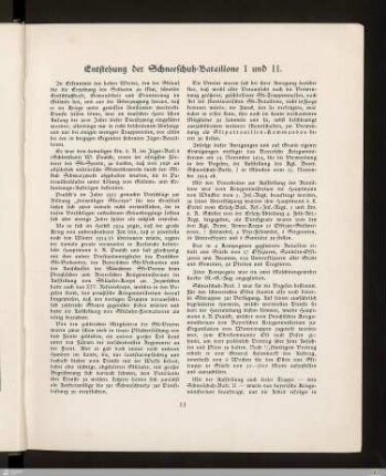 Entstehung der Schneeschuh-Bataillone I und II