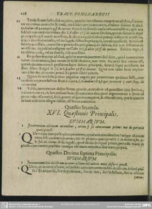 Quaestio Decima septima Principalis