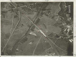 Amperbrücke nordöstlich Dachau (mit Einzeichnungen) (1100 m)