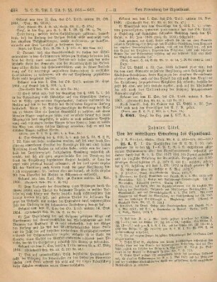 Zehnter Titel. Von der mittelbaren Erwerbung des Eigenthums