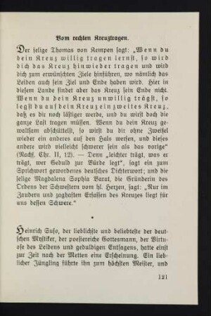 121-123 Vom rechten Kreuztragen