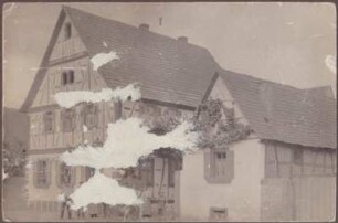 Fachwerk. Bauernhaus