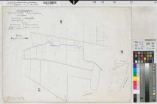 Seringhausen (Erwitte), Separation Seringhausen, Kartenauszug Schmerlecke Flur 8 u. 9